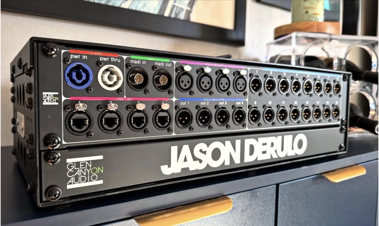 Jason Derulo rig — Glen Canyon Audio